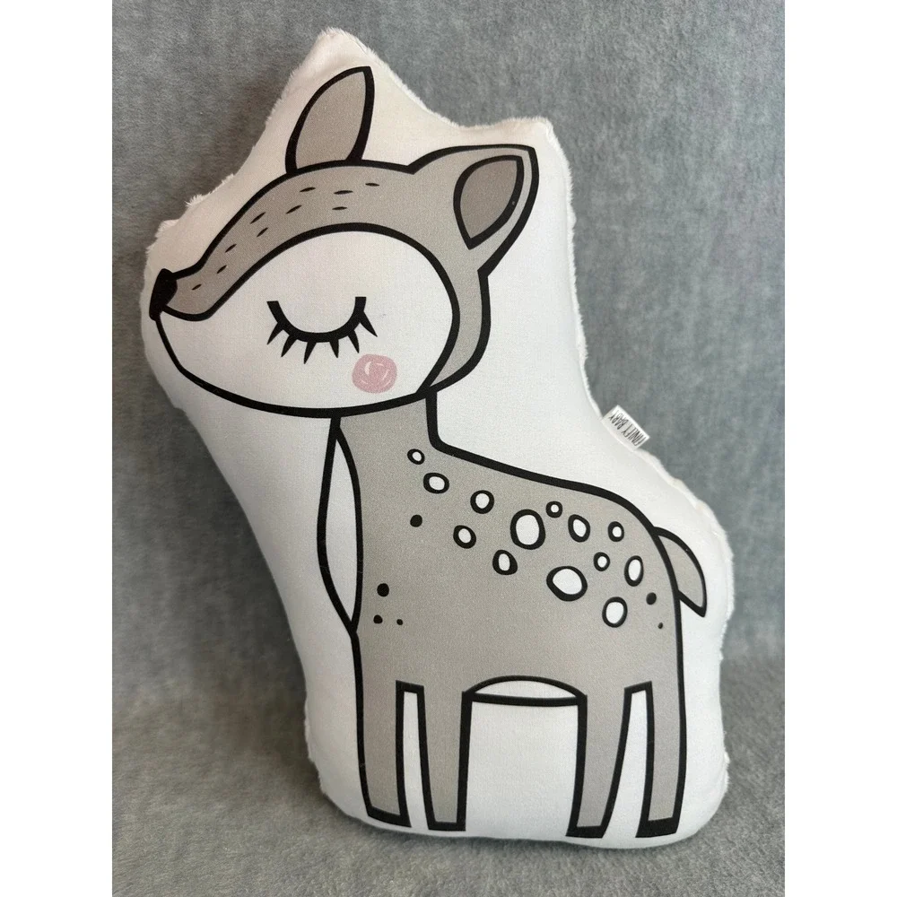 Finley Baby Deer‎ Fawn Plush Pillow Soft Stuffed Animal Nursery Decor Toy